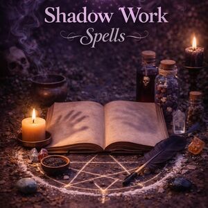 Shadow Work Spells Book with Accessories